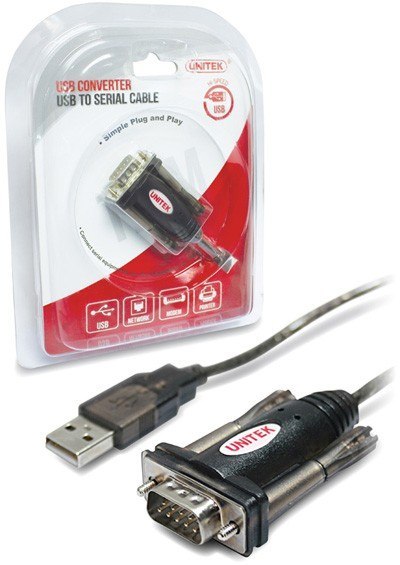 Adapter USB do 1xRS-232 ; Y-105 Unitek