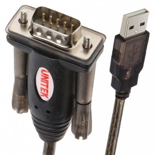 Adapter USB do 1xRS-232 ; Y-105 Unitek