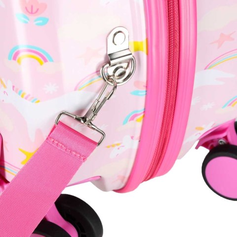 Walizka podróżna dla dzieci na kółkach bagaż podręczny jednorożec Kik Sp. z o. o. Sp. k.