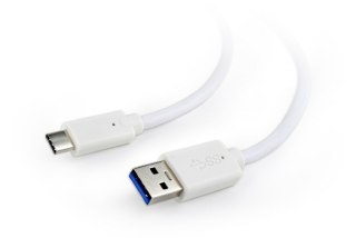 Kabel USB 3.0 C AM/CM 1m/biały Gembird
