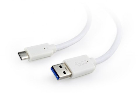 Kabel USB 3.0 C AM/CM 1m/biały Gembird