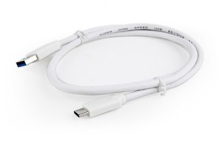 Kabel USB 3.0 C AM/CM 1m/biały Gembird