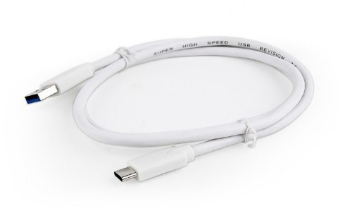 Kabel USB 3.0 C AM/CM 1m/biały Gembird