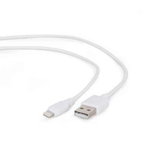 Kabel USB 8-pin 1m/biały Gembird