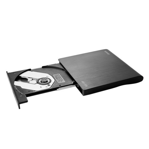 Zewnętrzna nagrywarka typu Slim CD/DVD R/RW, USB-C/USB-A, AK-59 Savio
