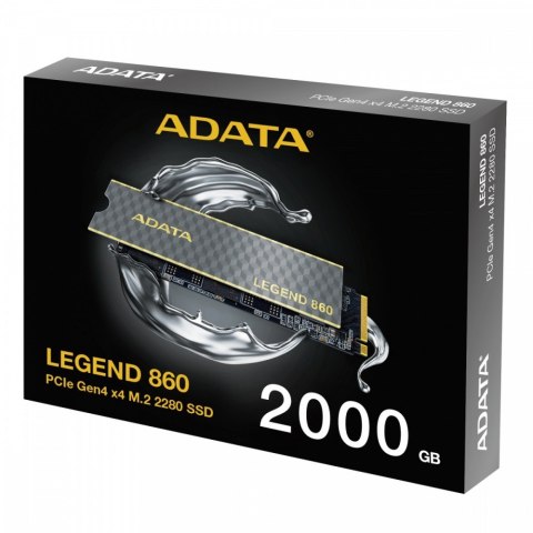 Dysk SSD LEGEND 860 2TB PCIe 4x4 6000/5000 MB/s M.2 Adata