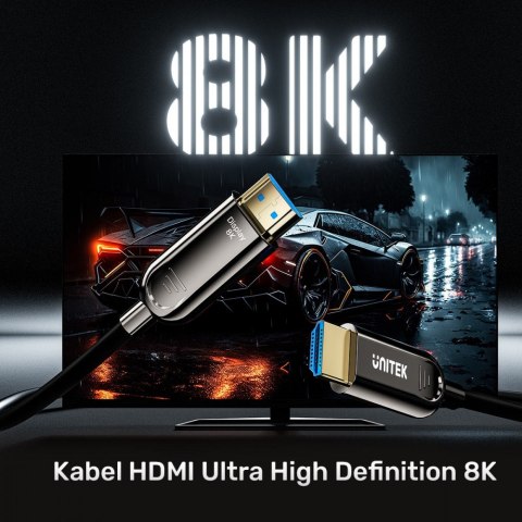 Kabel HDMI 2.1 8K 60Hz 5m; C11086GY01-5M Unitek
