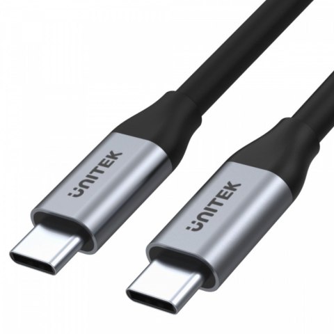 Kabel USB-C - USB-C PD 100W, 5Gbps, 4K60Hz, 2m, M/M; C14091ABK Unitek