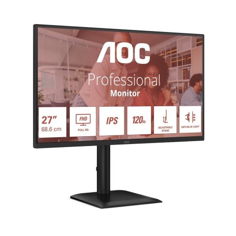 Monitor 27E4U 27 cali IPS 120Hz HDMI DP VGA Pivot AOC