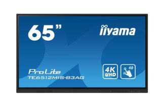 Monitor 65 cali TE6512MIS-B4AG 40pkt,IPS,4K,24/7,7H, ANDROID 14, RK3576, 8/128GB, EDLA, Essential IIYAMA