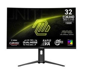 Monitor MAG 321CUPDF 31.5 cala/LED/UHD/Curved/160HZ/Black MSI