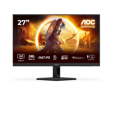 Monitor Q27G4ZR 27 cali Fast IPS 240Hz HDMIx2 DP Pivot AOC