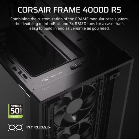 Obudowa FRAME 4000D RS Black Mid Tower ATX Corsair