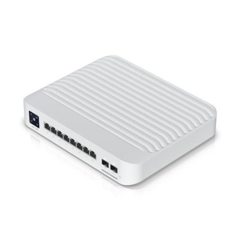 Przełącznik UniFi 8 PoE USW-PRO-8-POE, 6 portów 1 GbE PoE+, 2 porty 1 GbE PoE++, 2 porty 10G SFP+, 120W UBIQUITI