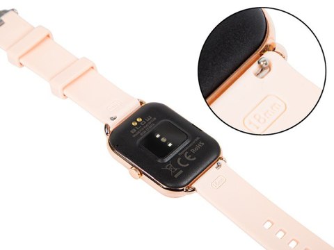 Smartwatch X16 Bluetooth różowy BLOW