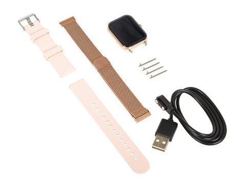 Smartwatch X16 Bluetooth różowy BLOW