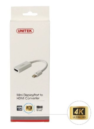 Adapter mini DisplayPort- HDMI 4K; Y-6331 Unitek