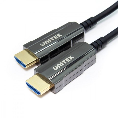 Kabel Optyczny HDMI 2.0 15m AOC 4K60Hz C11072BK-15M Unitek