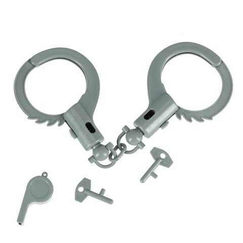 Kostium strój karnawałowy przebranie policjant kajdanki gwizdek zestaw 3-8 lat Kik Sp. z o. o. Sp. k.