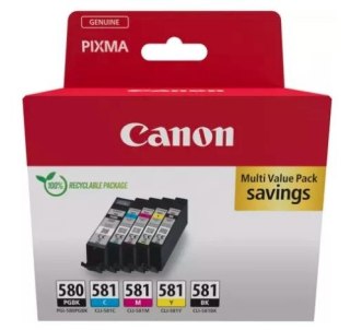 Multipack PGI-580/CLI-581 PGBK/C/M /Y/BK 2078C007 Canon