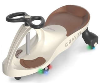 Jeździk Grawitacyjny Gravity beżowo-brązowy Milly Mally