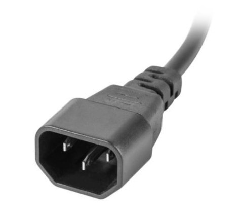 Listwa zasilająca Rack PDU 19" 1U 10A 7X SCHUKO 2m czarny C14 Lanberg