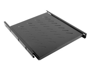 Półka do szaf 19'' 800mm 1U 465x550mm czarna Lanberg