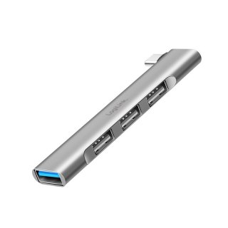 Smukły HUB USB-C do 1x USB-A 3.0 3xUSB-A 2.0 LogiLink