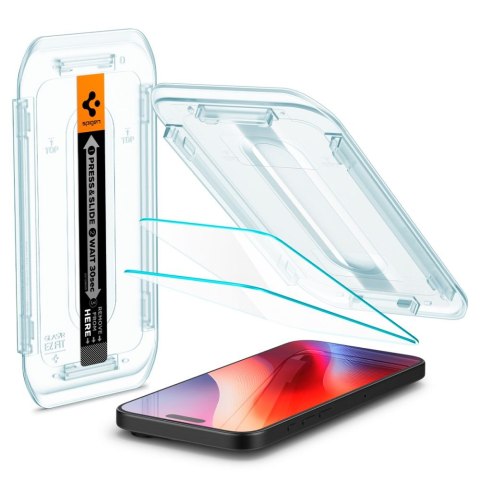Szkło hartowane na iPhone 16 Pro Glas.tR EZ Fit - 2 szt. SPIGEN