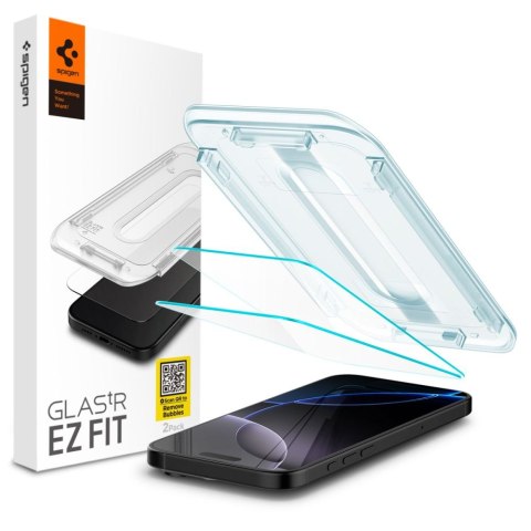 Szkło hartowane na iPhone 16 Pro Glas.tR EZ Fit - 2 szt. SPIGEN