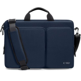 Torba na laptopa 17'' i akcesoria 44x31x7cm - granatowa Tech-Protect