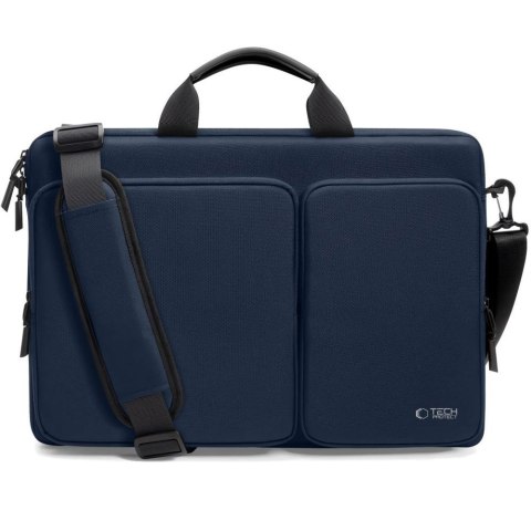 Torba na laptopa 17'' i akcesoria 44x31x7cm - granatowa Tech-Protect