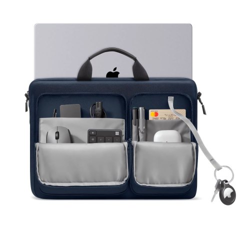 Torba na laptopa 17'' i akcesoria 44x31x7cm - granatowa Tech-Protect