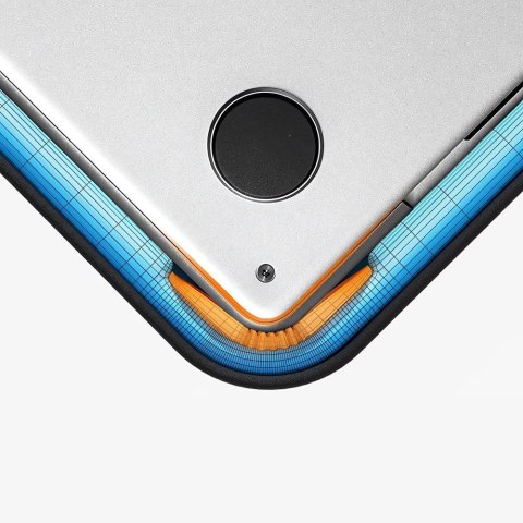 Torba na laptopa 17'' i akcesoria 44x31x7cm - granatowa Tech-Protect