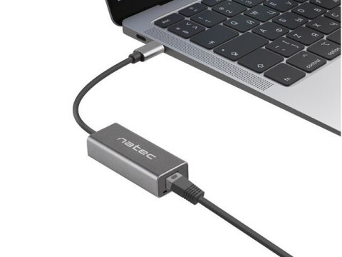 Karta sieciowa Cricket USB-C 3.1 - RJ-45 1Gb na kablu Natec