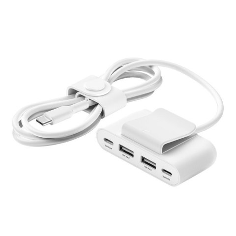 Ładowarka 4-portowa 2xUSB-C, 2xUSB-A 30W, biała Belkin