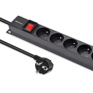 Listwa zasilająca PDU do RACK | 16A | 16xFRENCH | Pionowa | 1.8m Qoltec