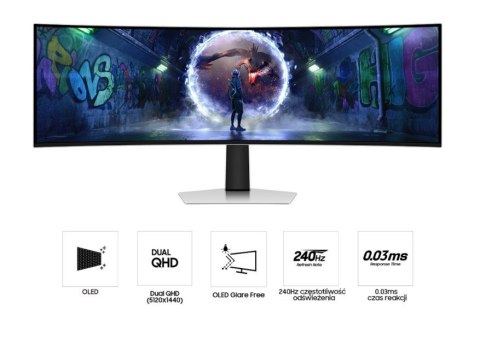 Monitor gamingowy Odyssey 49 cali LS49DG950SUXDU Samsung