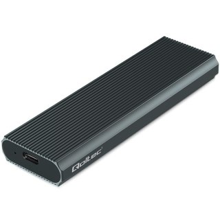 Obudowa na dysk M.2 SSD | NVMe | PCIe | USB3.1 | 10Gb/s | 4TB | Grafit Qoltec