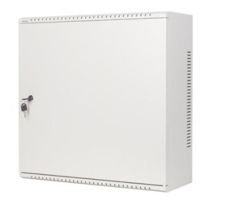 Szafa instalacyjna rack wisząca 19 cali 6U+3U 540x200 niskoprofilowa (złożona) szara Lanberg