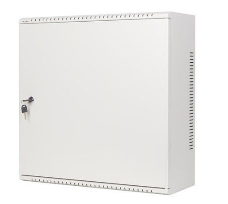 Szafa instalacyjna rack wisząca 19 cali 6U+3U 540x200 niskoprofilowa (złożona) szara Lanberg