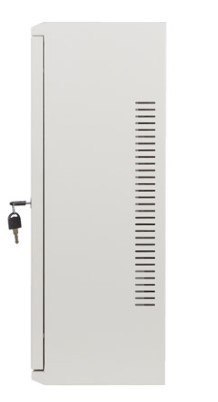 Szafa instalacyjna rack wisząca 19 cali 6U+3U 540x200 niskoprofilowa (złożona) szara Lanberg