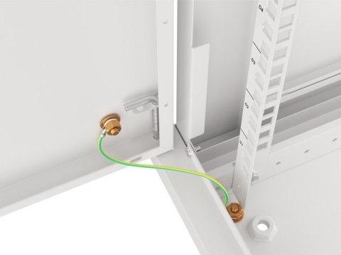 Szafa wisząca 19 6U 600x450 WF01-6406-00S szara Lanberg