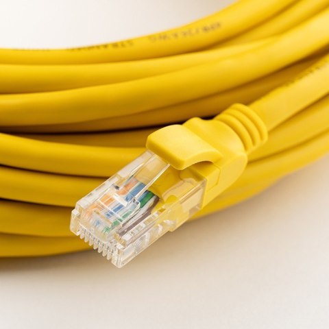 Wtyk przelotowy złącze RJ45 | CAT6 | UTP | Pass Through | Pozłacane styki | 100 sztuk Qoltec
