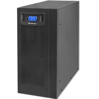 Zasilacz awaryjny UPS | On-line | Pure Sine Wave | 6kVA | 4.8kW |LCD | USB Qoltec