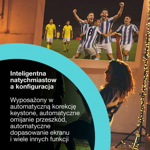 Projektor mini laser EF-61W FHD/700L/5m:1/1.6kg biały Epson