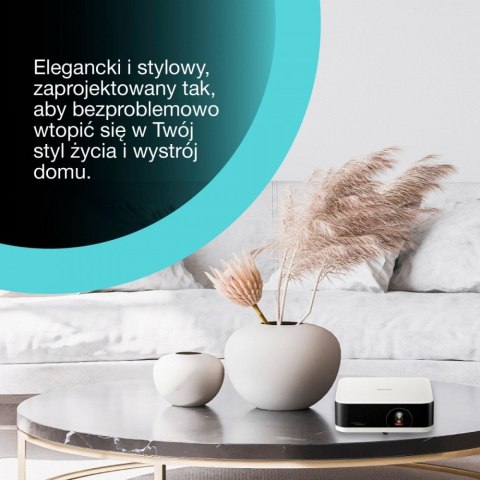 Projektor mini laser EF-61W FHD/700L/5m:1/1.6kg biały Epson