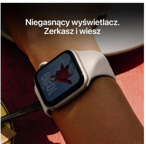 Watch SE 3 GPS+Cellular koperta 40 mm z aluminium w kolorze księżycowej poświaty, pasek sportowy w kolorze księżycowej poświaty  Apple