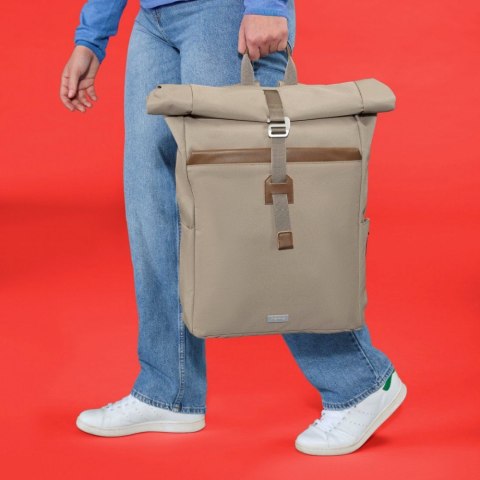 Plecak do laptopa 16,2 cala Silvan beżowy Hama