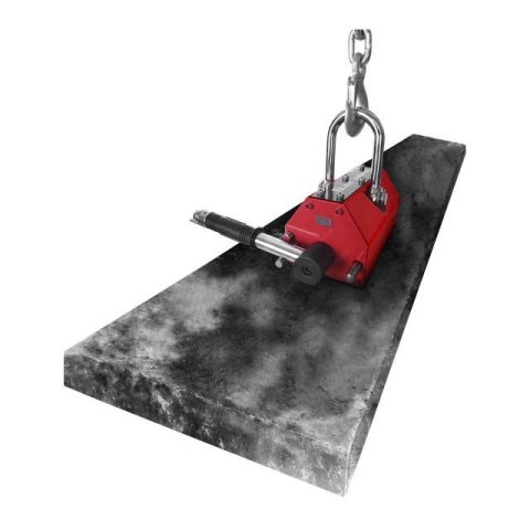 Ręczny podnośnik chwytak magnetyczny do blach i profili do 2000kg 2T Steinberg Systems